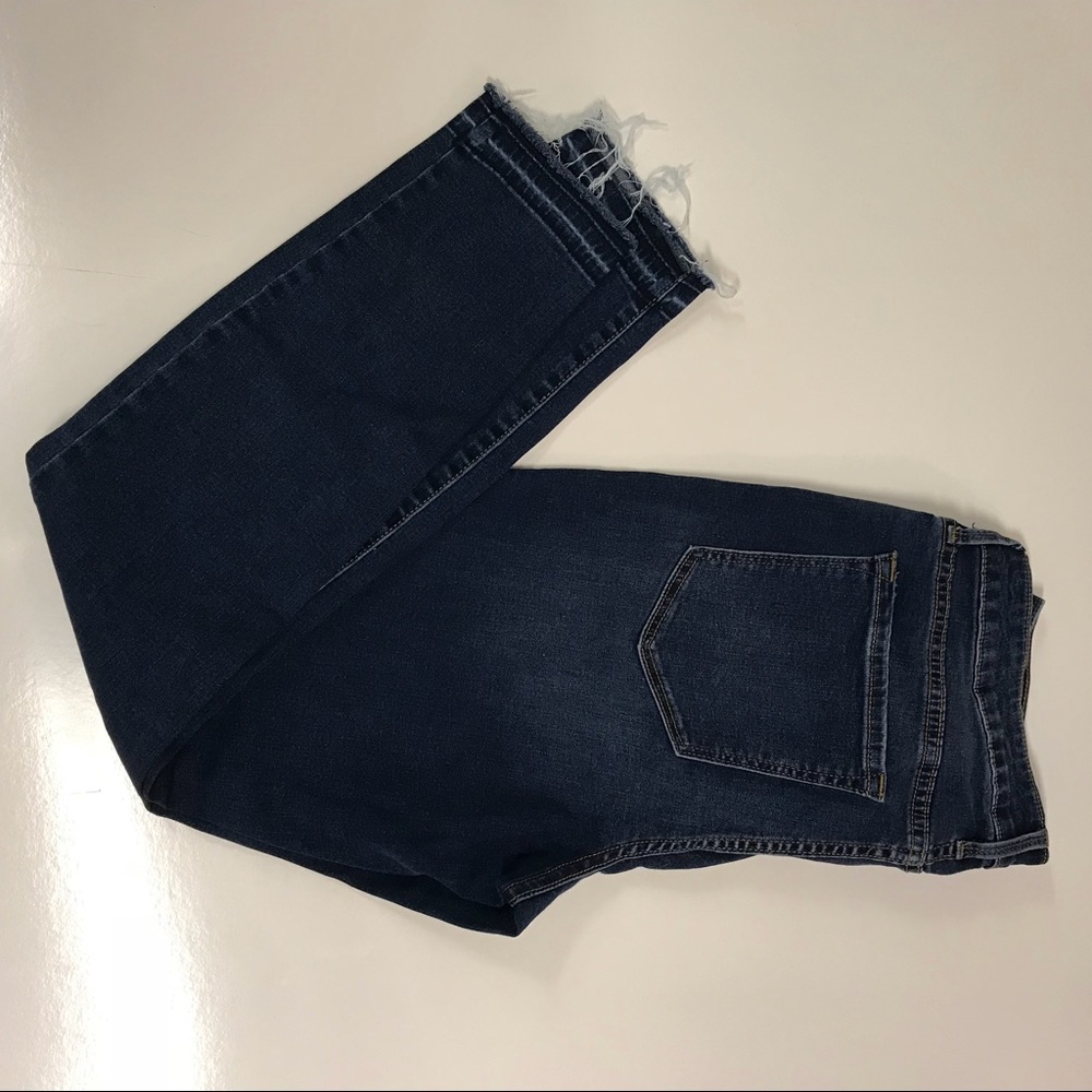 RAW HEM Old navy rockstar jeans